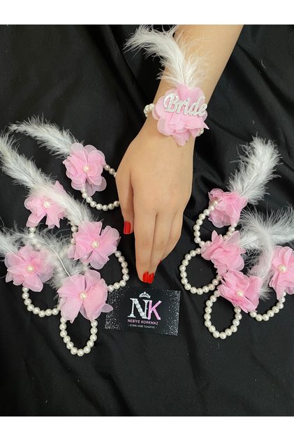 Nedime Bilekliği, Bride To Be, Bekarlığa Veda Partisi, Düğün, Kına Gecesi Bileklik 10 Adet
