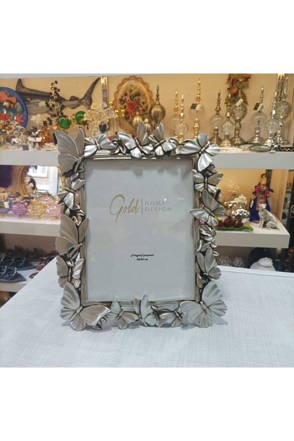 Fotoğraf çerçevesi kelebek desenli 20x25