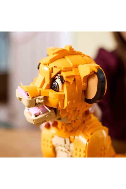 LEGO Dısne y Genç Aslan Kral Simba 43247 – Yetişkinler İçin