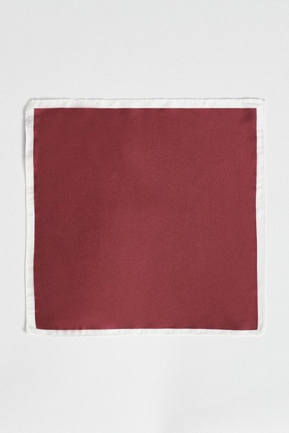 Batistă de culoare burgundă pentru bărbați