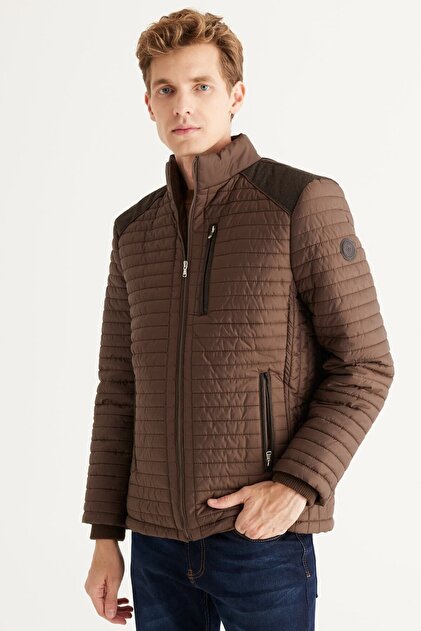 モンゴル Altınyıldız Classics Erkek Kahverengi Standart Fit Normal Kesim