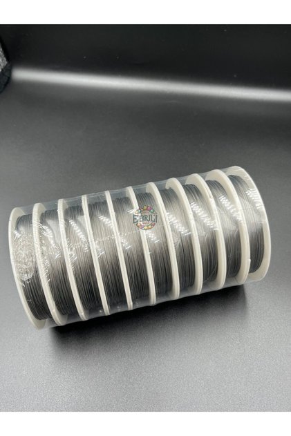 0.45 Mm Ghost Steel Wire Jewelry Making Accessory 10 Spool (10X25 METERS)