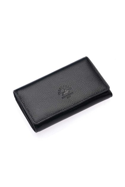 Genuine Leather Horizontal Women's Wallet with Plenty of Card Capacity and Phone Compartment