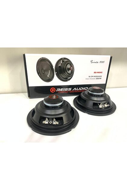 REISS AUDIO AUDİO RS-M6NX 300 WATT 100 RMS 16 CM NEODYUM MİDRANGE