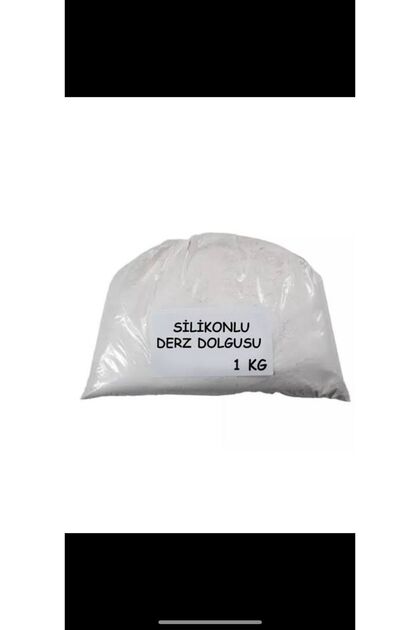 Silikonlu Derz Dolgu Fayans Arası 1 Kg Beyaz - Banyo Balkon Mutfak Fayans Arası Derz Dolgu
