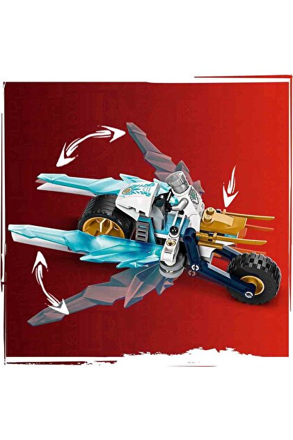 LEGO NINJAG O Zane'in Buz Motosikleti 71816 – 7 Yaş ve Üzeri İçin