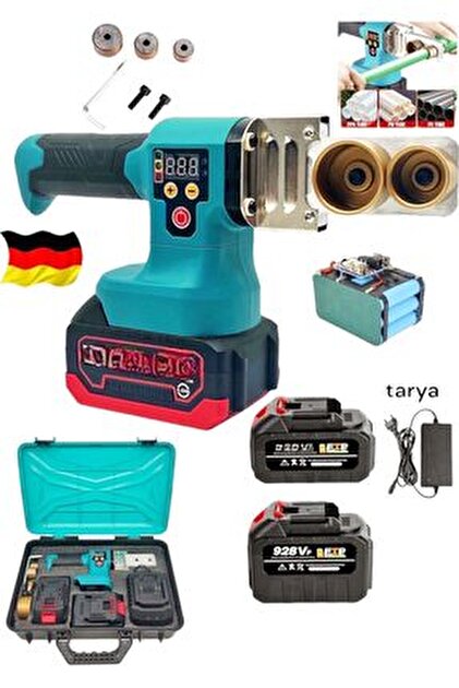 【きなこ】LIFEWAVE 2個セット DYNAMİC MAX ALMAN 928Vf 15 PİLLİ ÇİFT AKÜ PLASTİK PVC BORU KAYNAK