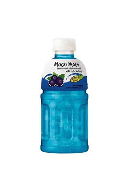 mogumogu Mogu Mogu Blackcurrant Flavored Drink with Nata de Coco