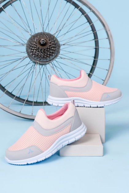 Pink Ultra Soft And Lightweight Breathable Flexible Sole Unisex Children's Sports Shoes
