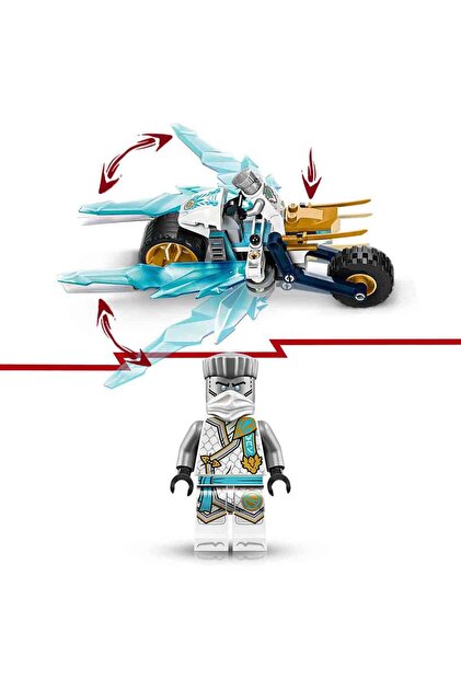 LEGO NINJAG O Zane'in Buz Motosikleti 71816 – 7 Yaş ve Üzeri İçin