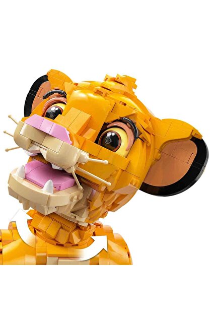 LEGO Dısne y Genç Aslan Kral Simba 43247 – Yetişkinler İçin