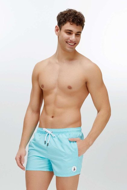 Men's Mint Medium Size Swim Shorts 22006