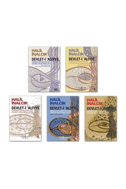 Devleti Aliyye 5 Kitap Set Halil Inalcık Iş Bankası Kültür Yayınları