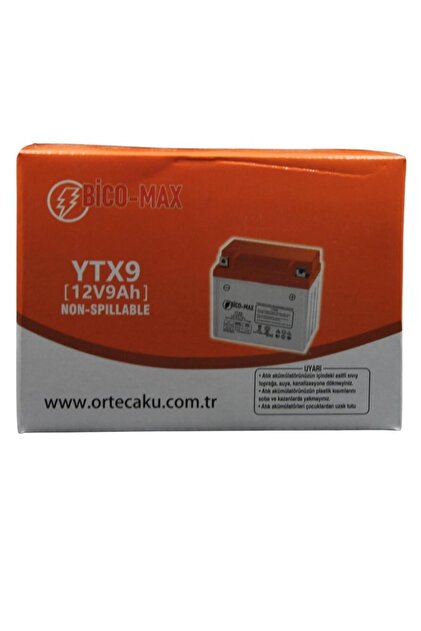 Ortec Bico-Max YTX9 Benzinli Motosiklet Aküsü - Fiyatı, Yorumları