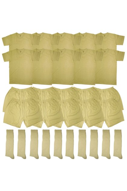 10-Piece Nano Color Hanging Athlete + Boxer Underwear + Socks for Novice, Military Equipment Set