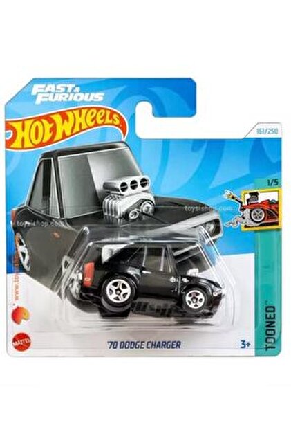 HOT WHEELS Fast & Furious '70 Dodge Charger Tooned (1/64) - Fiyatı