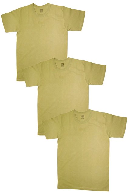 3-Piece Nano Color Half Sleeve Athlete Undershirt-T-Shirt Novice and Free Military Material Set