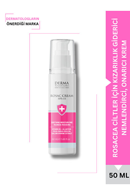 DermaSolutions ROSAC KREM SPF+15- Rozacealı Ciltler için