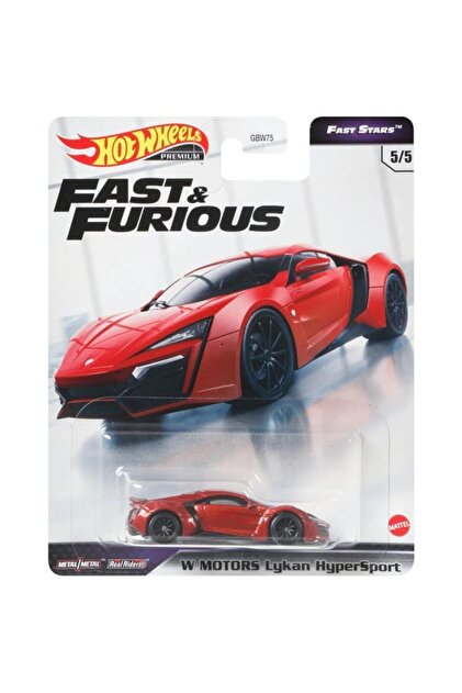 HOT WHEELS Hızlı Ve Öfkeli W Motors Lykan Hypersport Gbw75 5/5