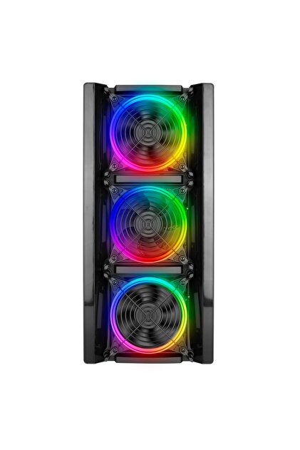 Rampage Hacker 4x Rgb Ledli Gaming Oyuncu Atx Bilgisayar Kasası