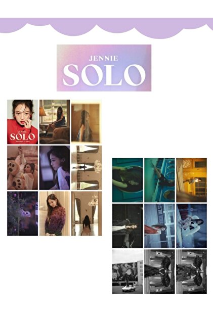 Blackpink Jennie Solo Fotokart Seti 18 Adet Fiyatı, Yorumları