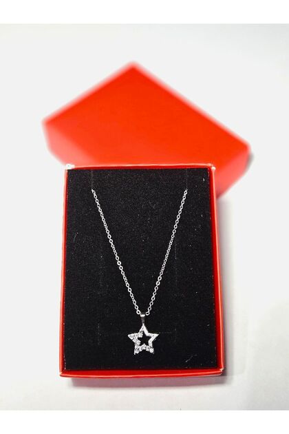 Women's Star Detailed Bijouterie Necklace