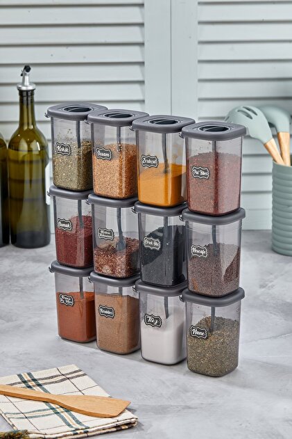 icone life 12'li 450ml Kilitlenebilir Kapaklı Kendinden Kaşıklı