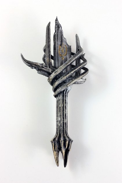 Rings Of Power Kırık Kılıç Theo'nun Sauron'un Kılıcı Evil Sword 20 Cm Lotr