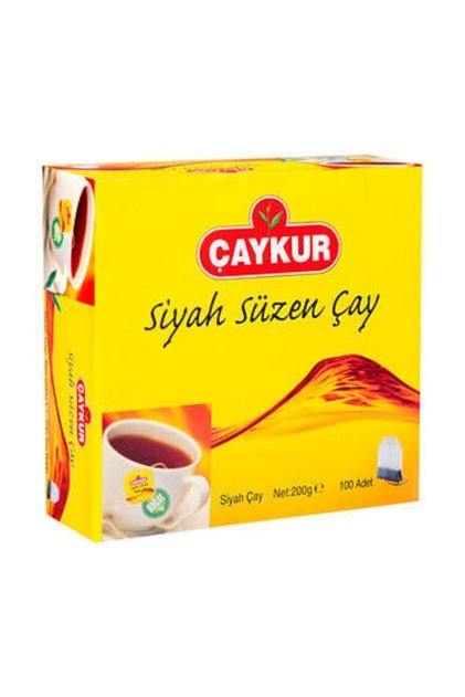 Siyah Süzen Bardak Poşet Çay 100 X 2 gr