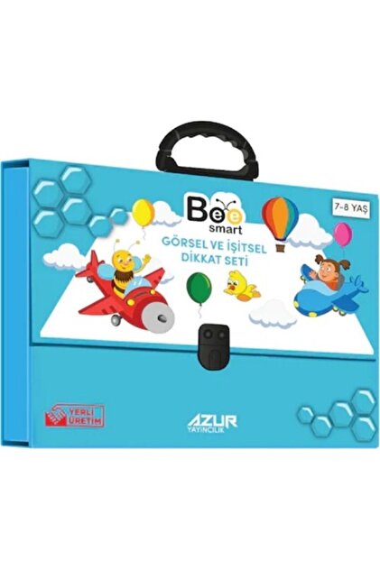 Azur Yayıncılık Bee Smart Görsel Ve Işitsel Dikkat Seti 7-8 Yaş