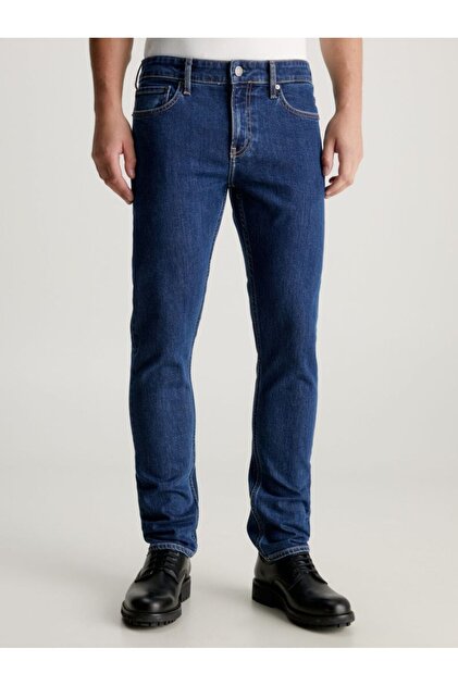 Erkek Denim Kumaş Normal Bel Düz Model Lacivert Jeans K10K112374-1BJ