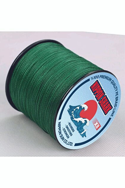 NIPPON SHARK X8 300 Metre,koyu Yeşil,0.50 Mm 8 Katlı- 44.80-kg