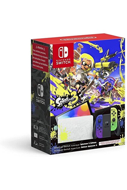 Nintendo Switch Oled Model Splatoon 3 Edition Ithalatçı Garantili