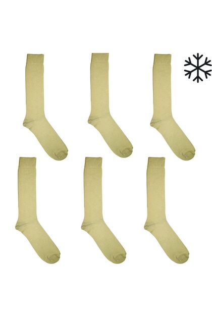 6-Piece - Nano Color Winter Long Boots Socks Novice and Belayed Military Material