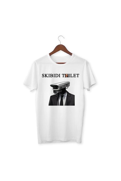 Skibidi Toilet Printed Unisex Kids T-Shirt