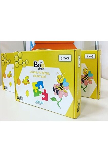 Genel Markalar Bee Smart Görsel Ve Işitsel Dikkat Seti 2 Yaş