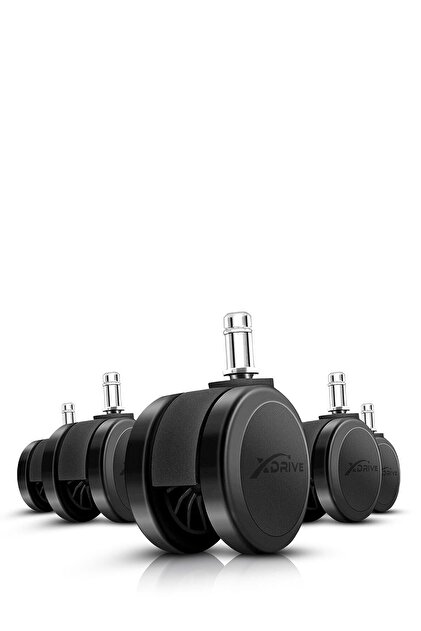 XDrive Premium 5'li Ofis Oyuncu Koltuk Tekerlek Seti Fiyatı