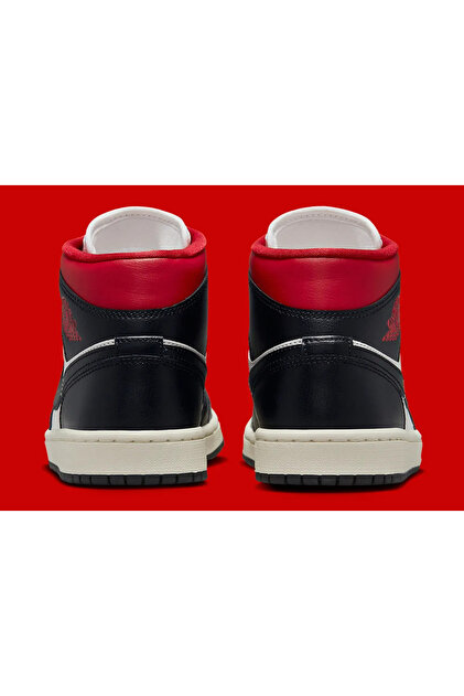 Nike Erkek Air Jordan 1 Mid Gym Red Panda - Fiyatı, Yorumları