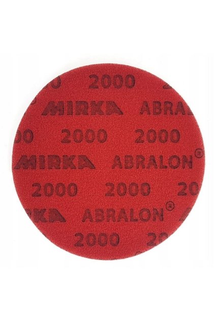 Abralon 150mm Disc Hook and Loop Sponge Sandpaper P2000 20 Pack