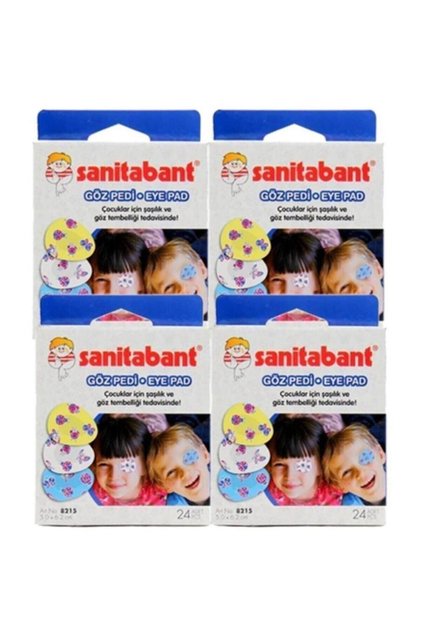 Eye Pad Göz Kapama Bandı 24 Lü 4 Kutu (96 Adet)