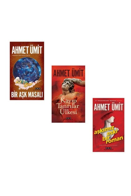 Ahmet Ümit Most Read Books (kayıp Tanrılar Ülkesi - Aşkımız Eski Bir Roman - Bir Aşk Masalı)