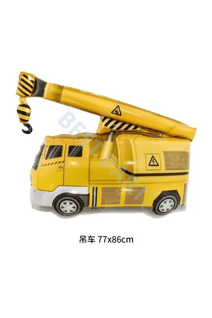 Best Vehicle Crane Truck Foil Balloon77X86 cm