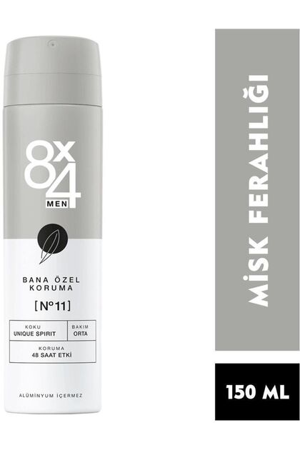 Erkek Deodorant 150ml Bana Özel Koruma No:11 Unıque Spırıt