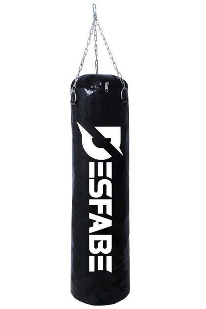 Boxing Star 70x25 Cm Zincirli Boks Kum Torbası Siyah