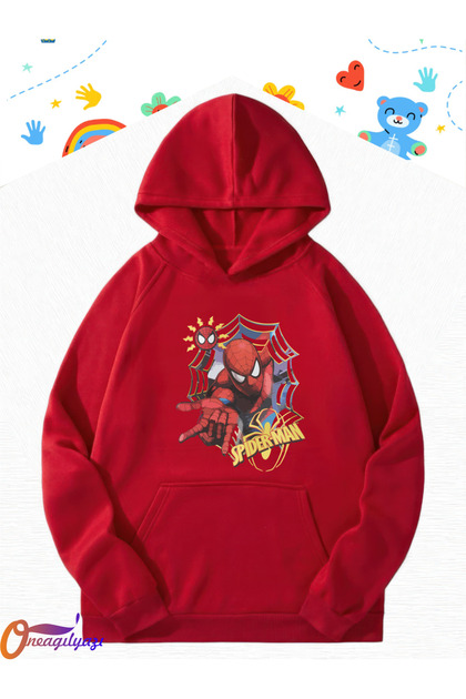 Spider-Man Spiderman Children's Sweatshirt Hoodie