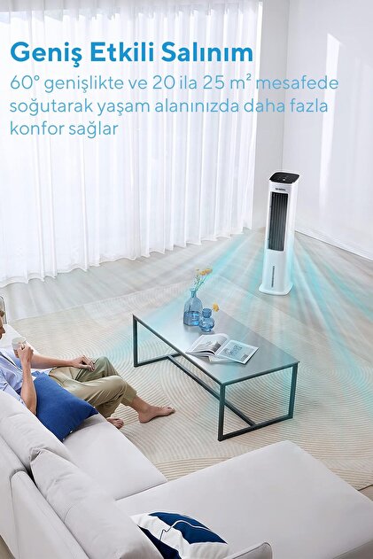 KUMTEL HAC-02 Sulu Portatif Soğutucu (Air Cooler) - Fiyatı, Yorumları