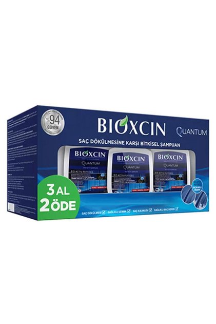 Quantum Shampoo (For Dry-Normal Hair) 3x300 ml Buy 3, Pay for 2