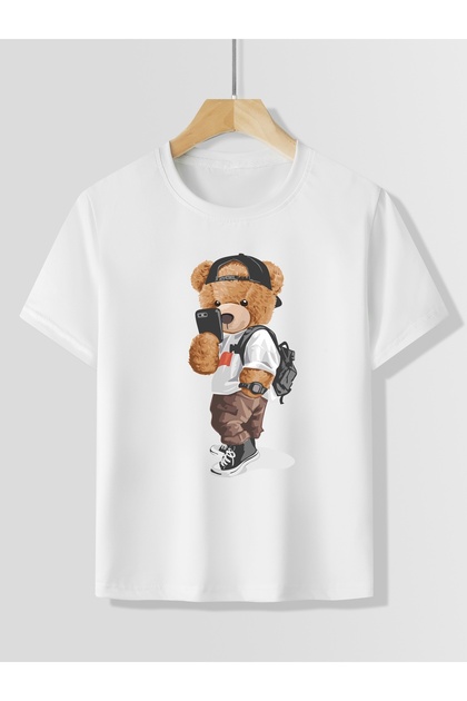 Cool Bear Printed T-Shirt for Boys