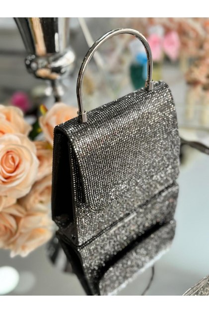 Evening Dress Bag, All Made of Stones, for Weddings, Graduations, and Classy Events.