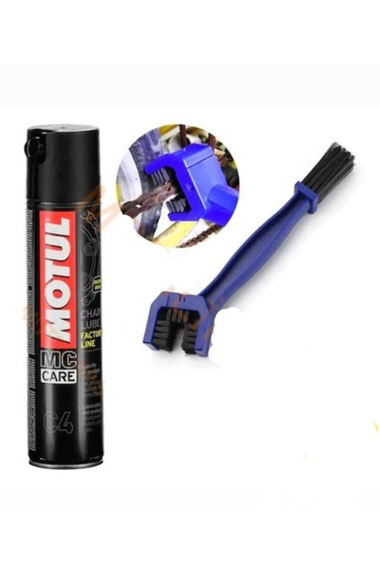 C4 Motorsiklet Zincir Yağı 400 ml Ü.t. 2024 Zincir Fırçası